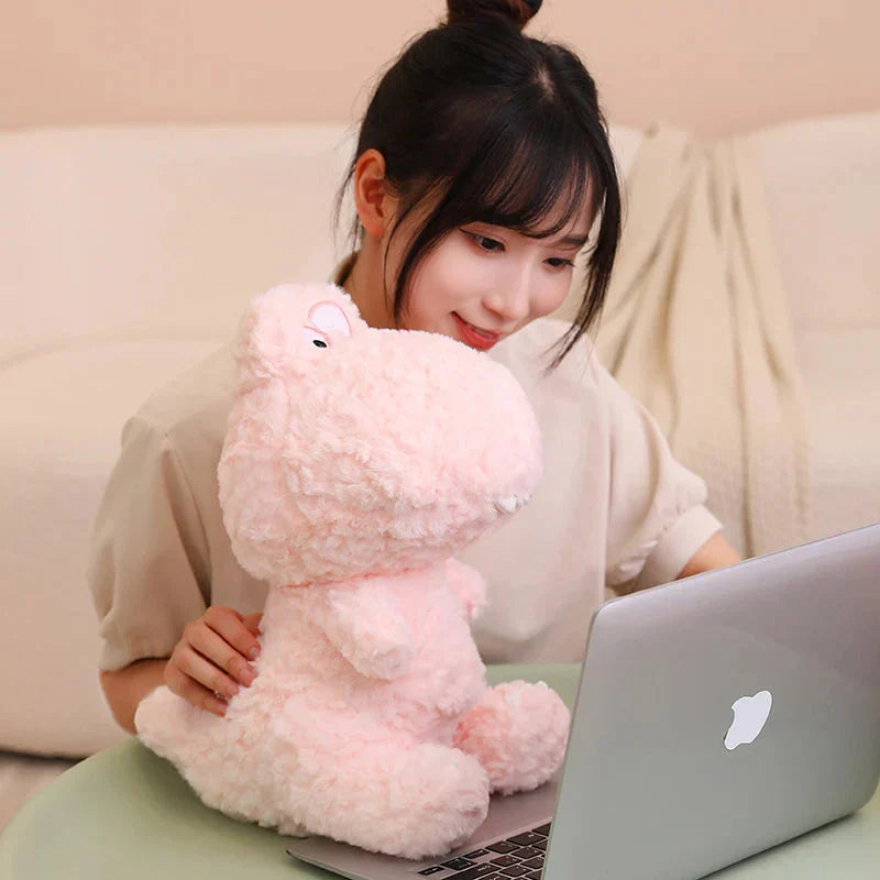 Maliben | Kawaii Goofy Green Pink Dinosaur Plushies