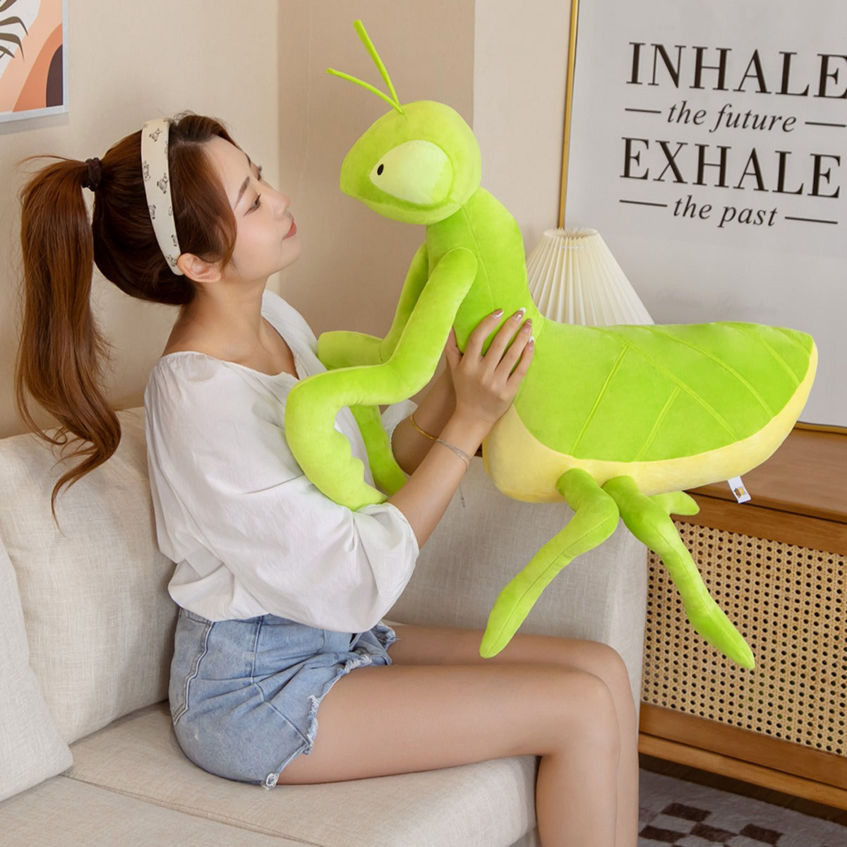 Maliben | Kawaii Green Praying Mantis Plushie