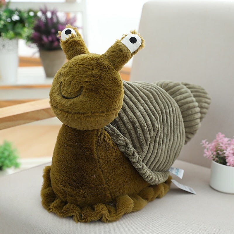 Maliben | Kawaii Green Snail Plushie