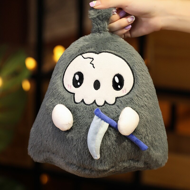 Maliben | Kawaii Grim Reaper & Ghost Halloween Plushies
