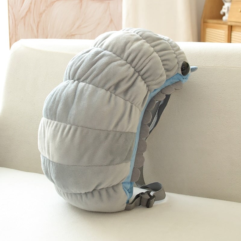 Maliben | Kawaii Isopod Plush Backpack