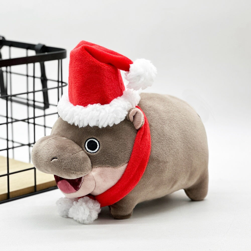 Maliben | Kawaii Moo Deng Baby Hippo Plushie