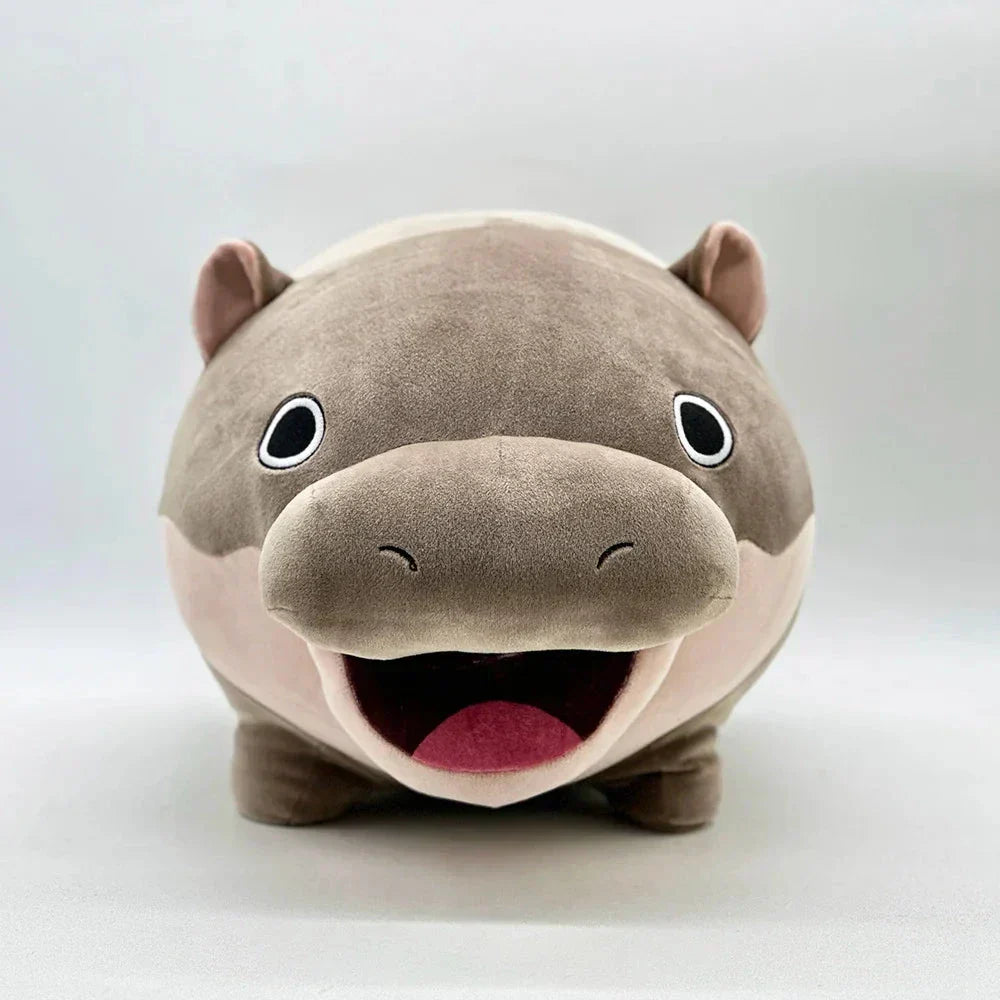 Maliben | Kawaii Moo Deng Baby Hippo Plushie