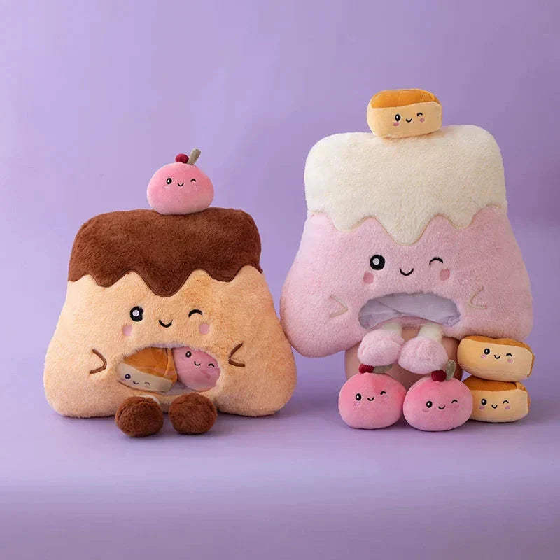 Maliben | Kawaii Mountain Desserts Candy Bag Plushies