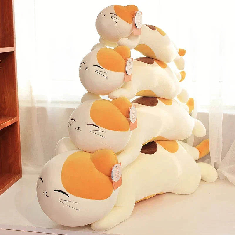 Maliben | Kawaii Neeko Spotted Ginger Cat Plushie
