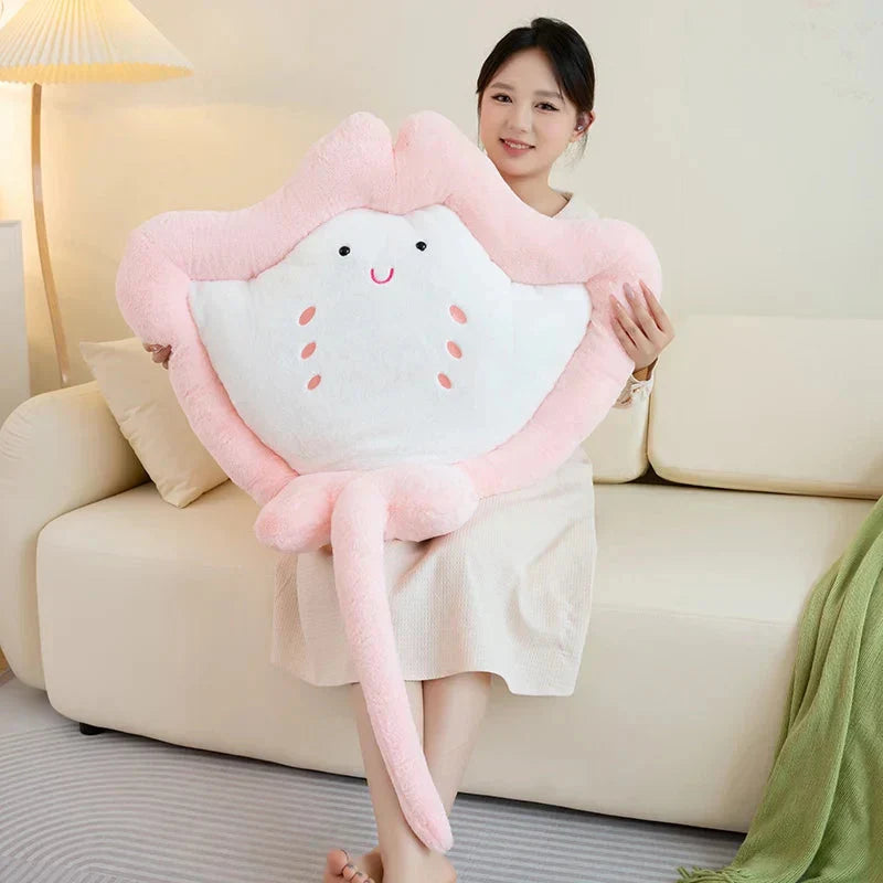 Maliben | Kawaii Pastel Fluffy Stingray Plushies