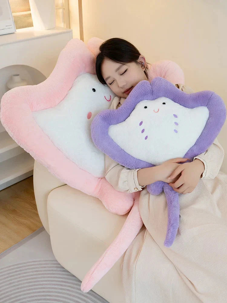 Maliben | Kawaii Pastel Fluffy Stingray Plushies
