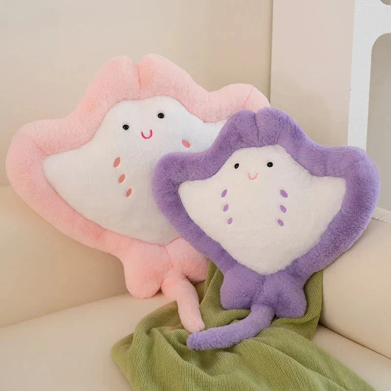 Maliben | Kawaii Pastel Fluffy Stingray Plushies
