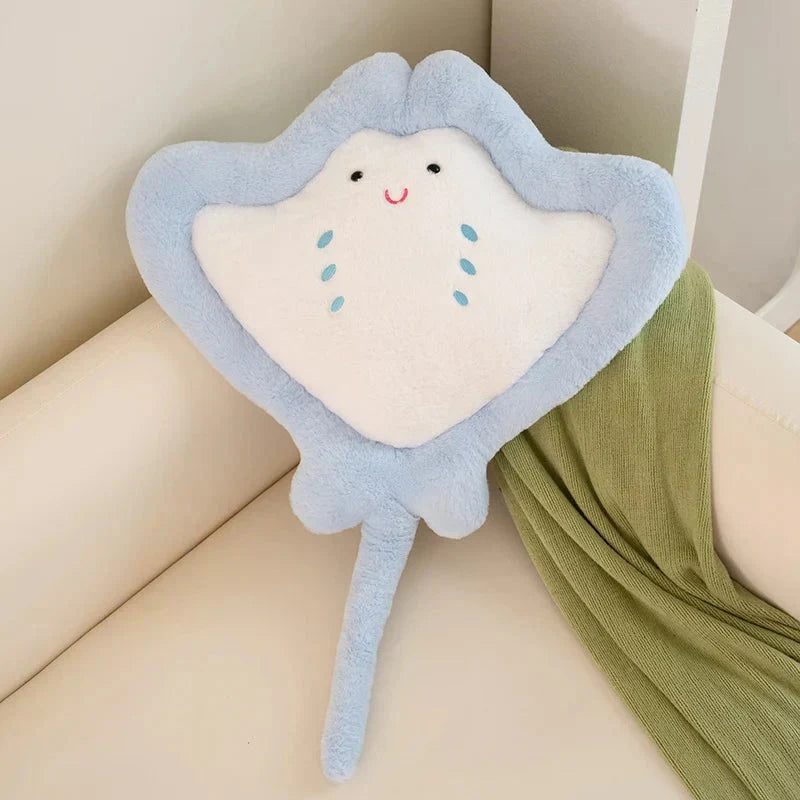 Maliben | Kawaii Pastel Fluffy Stingray Plushies
