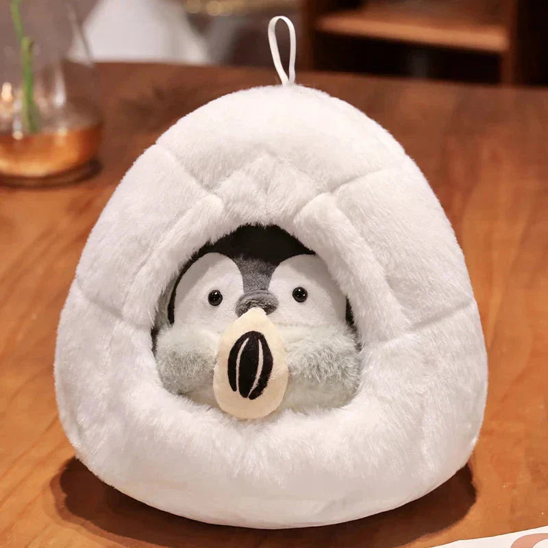 Maliben | Kawaii Penguin Nest Plushie