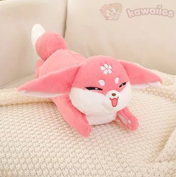 Maliben | Kawaii Pink Fox Sakura Plushie