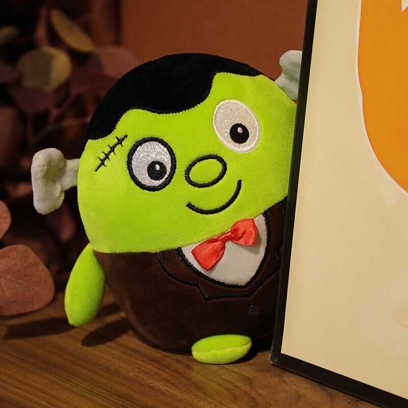 Maliben | Kawaii Skeleton Pumpkin Zombie Frankenstein Vampire Halloween Plushies