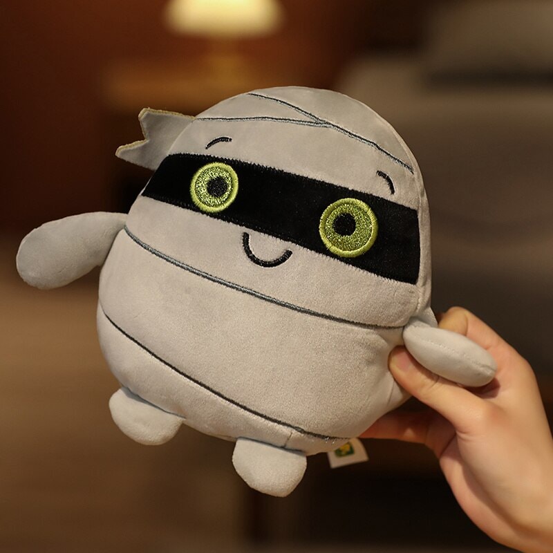 Maliben | Kawaii Skeleton Pumpkin Zombie Frankenstein Vampire Halloween Plushies