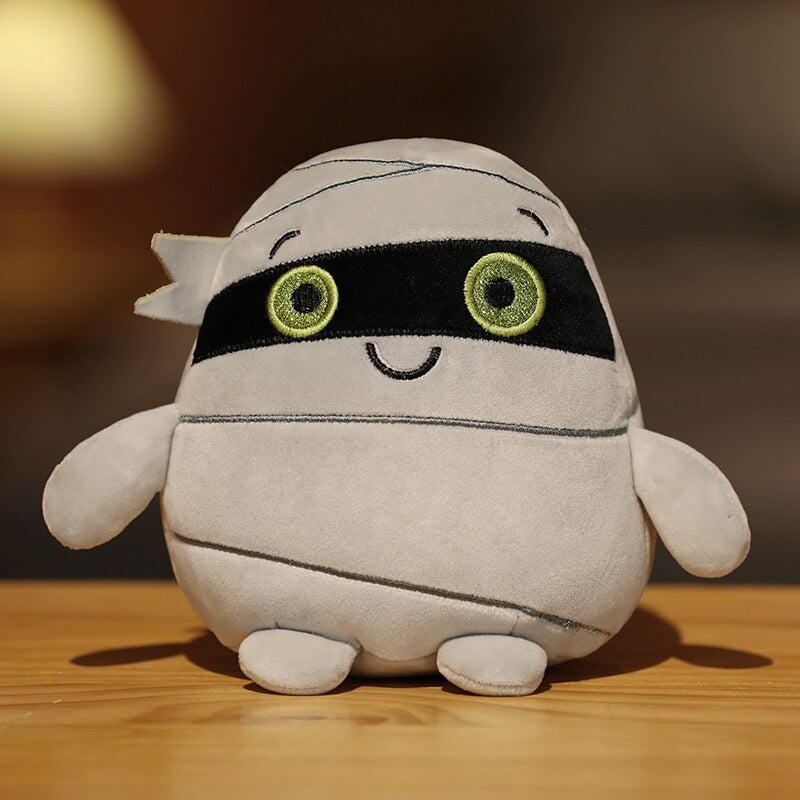 Maliben | Kawaii Skeleton Pumpkin Zombie Frankenstein Vampire Halloween Plushies