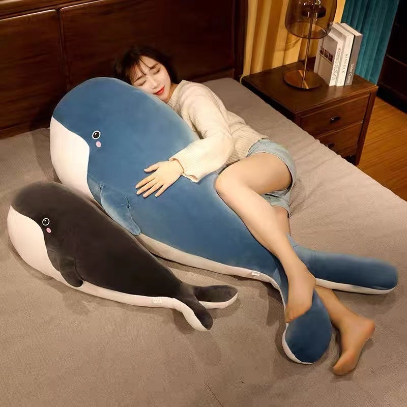 Maliben | Blue Giant Kawaii Whale Plushie
