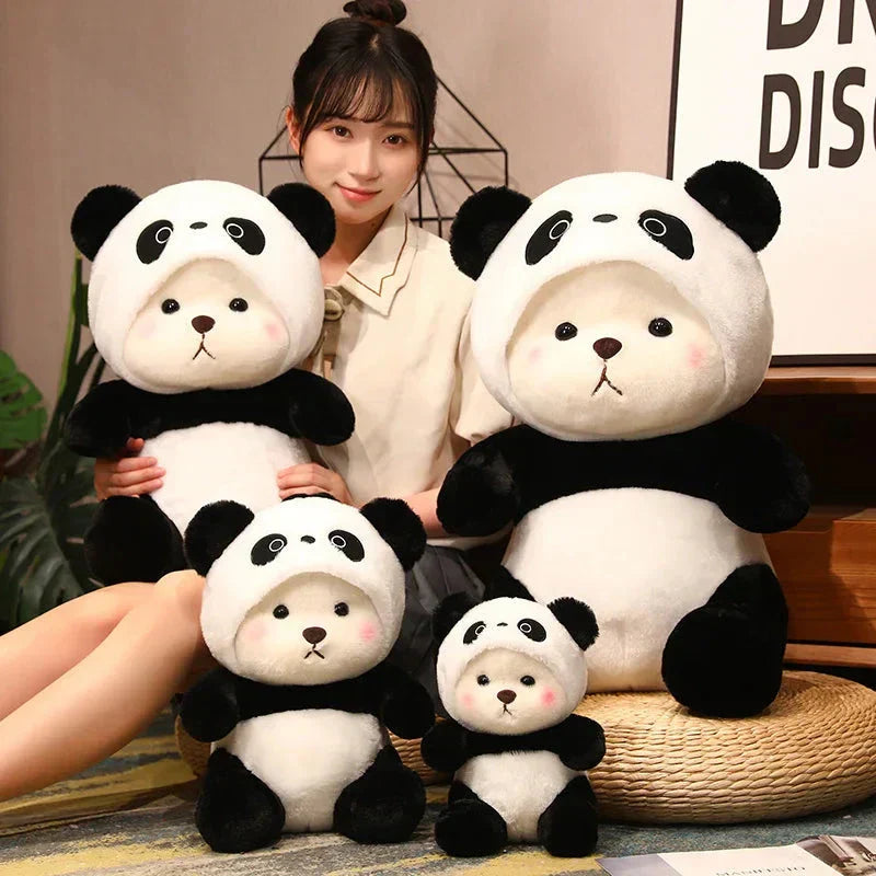 Maliben | Kawaii White Bear Panda Outfit Plushie