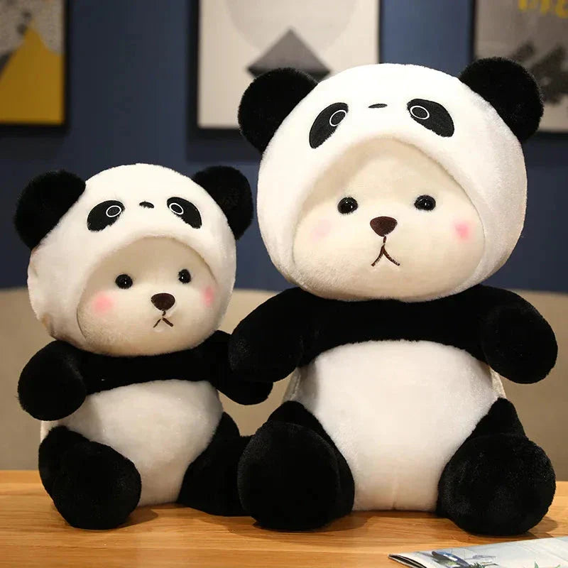 Maliben | Kawaii White Bear Panda Outfit Plushie