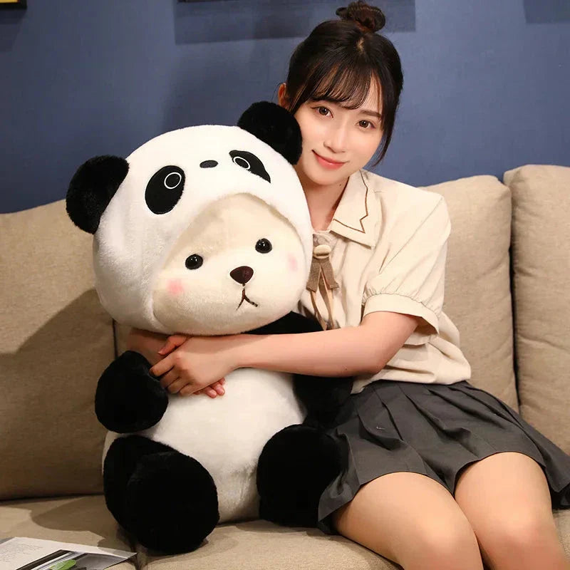 Maliben | Kawaii White Bear Panda Outfit Plushie