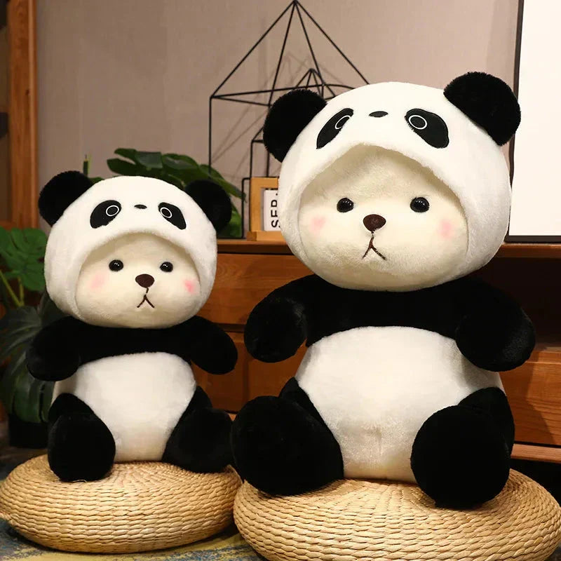 Maliben | Kawaii White Bear Panda Outfit Plushie