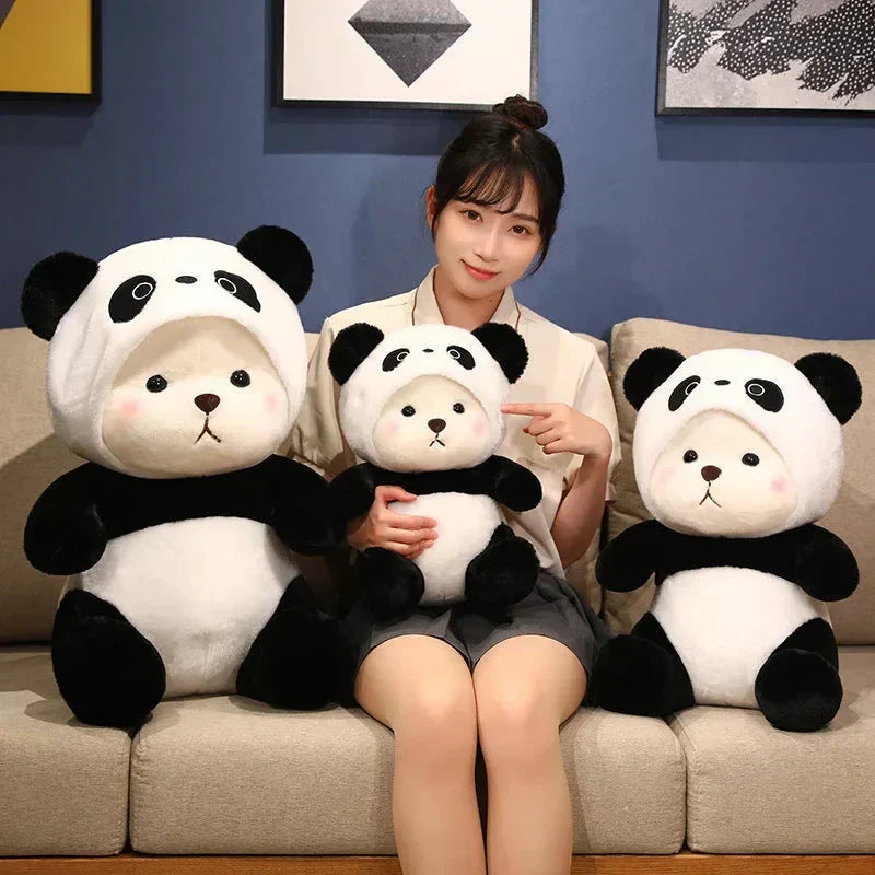 Maliben | Kawaii White Bear Panda Outfit Plushie