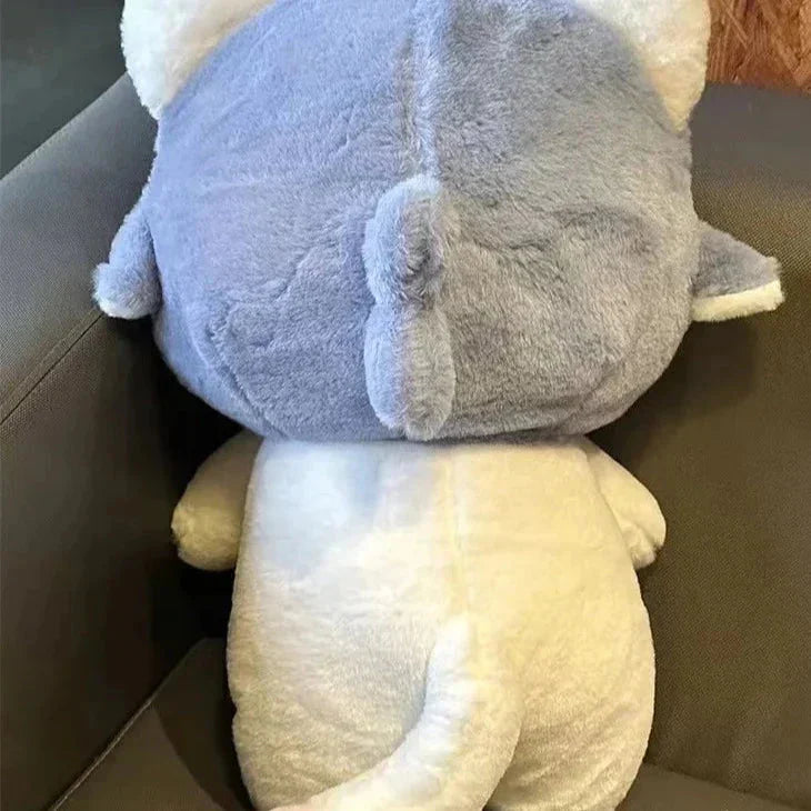 Maliben | Kawaii White Cat Shark Hat Plushie