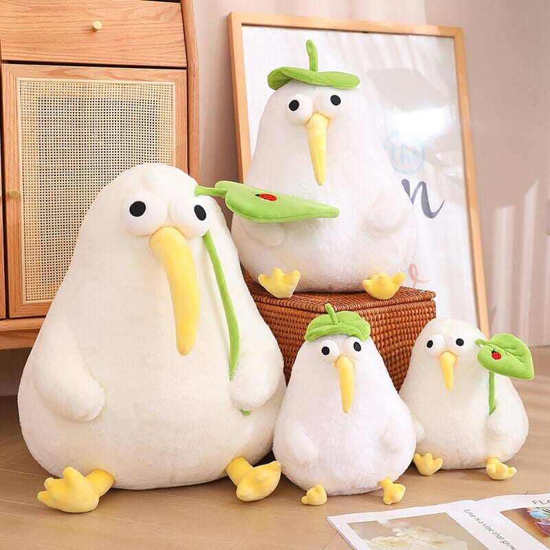 Maliben | Kawaii White Kiwi Bird Plushie