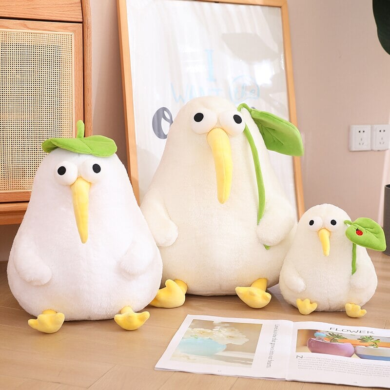 Maliben | Kawaii White Kiwi Bird Plushie