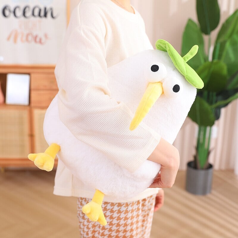 Maliben | Kawaii White Kiwi Bird Plushie