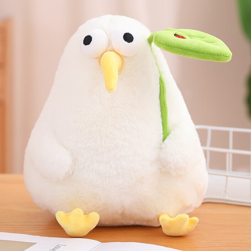 Maliben | Kawaii White Kiwi Bird Plushie