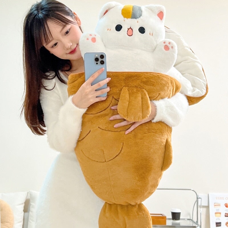 Maliben | Large Kawaii Taiyaki Bone Carrot Animal Plushie Collection
