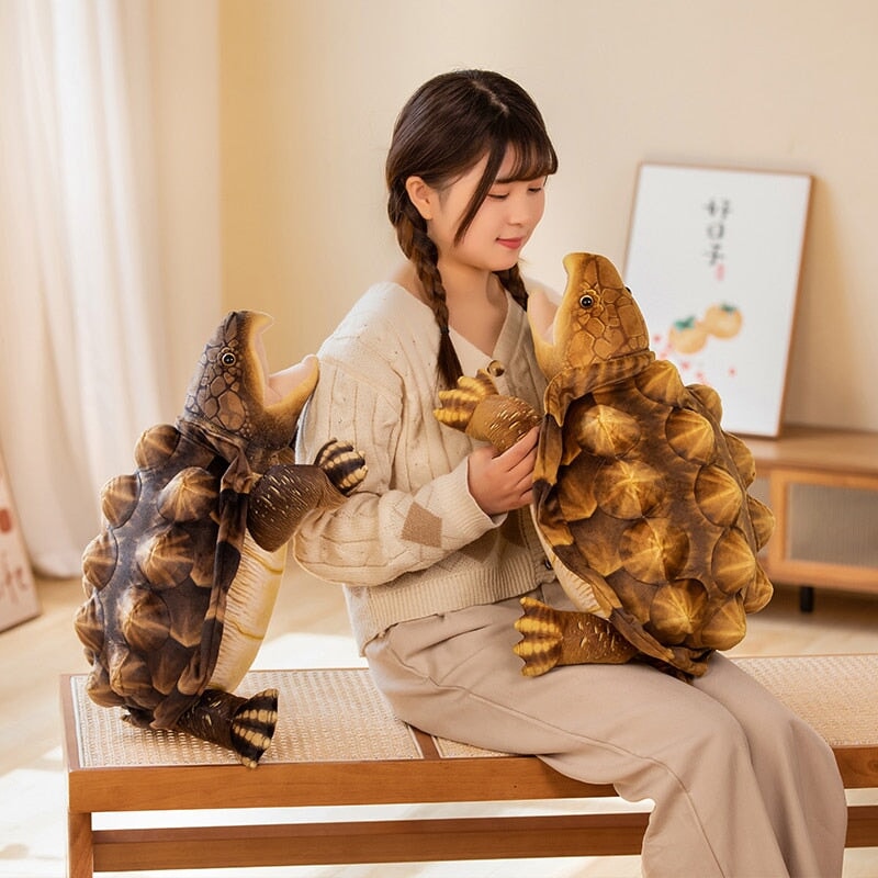 Maliben | Large Lifelike Snapping Turtle Plushie