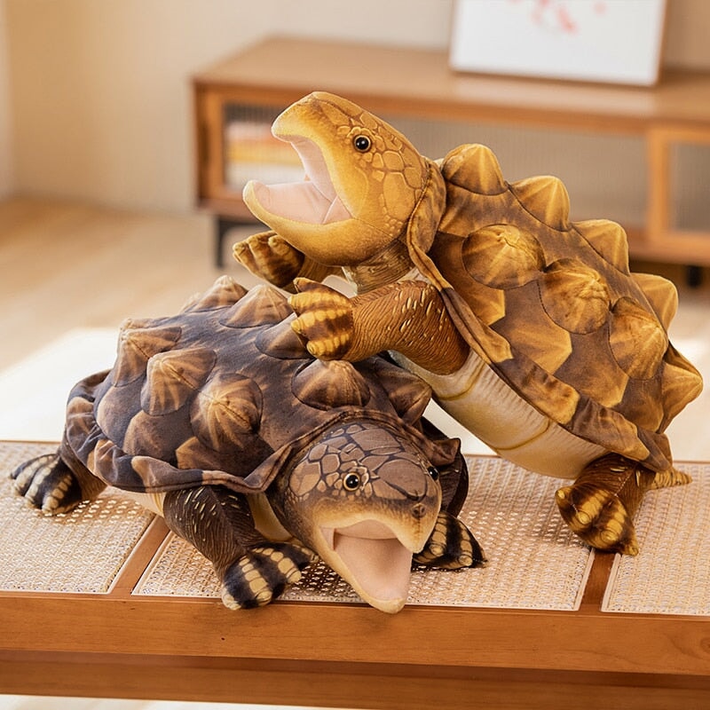 Maliben | Large Lifelike Snapping Turtle Plushie