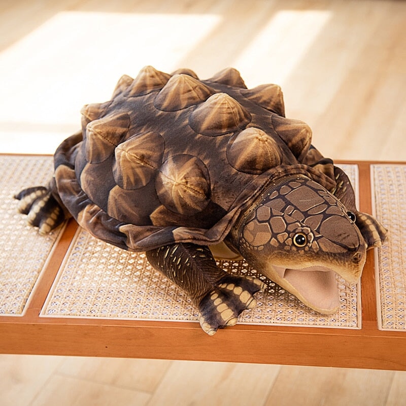 Maliben | Large Lifelike Snapping Turtle Plushie
