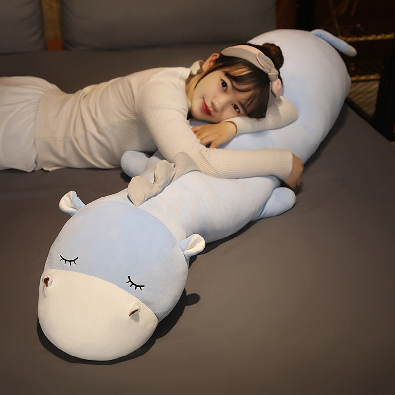 Maliben | Long Cuddly Hippo Cow Sheep Plushies