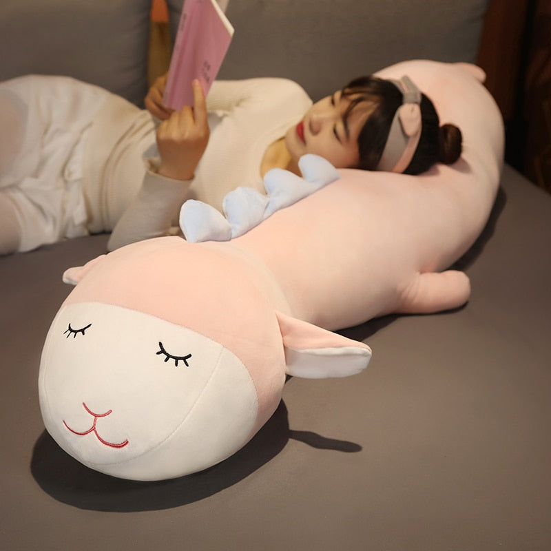 Maliben | Long Cuddly Hippo Cow Sheep Plushies