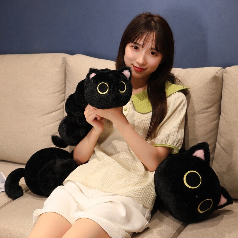 Maliben | Long Fluffy Cat Caterpillar Plushies