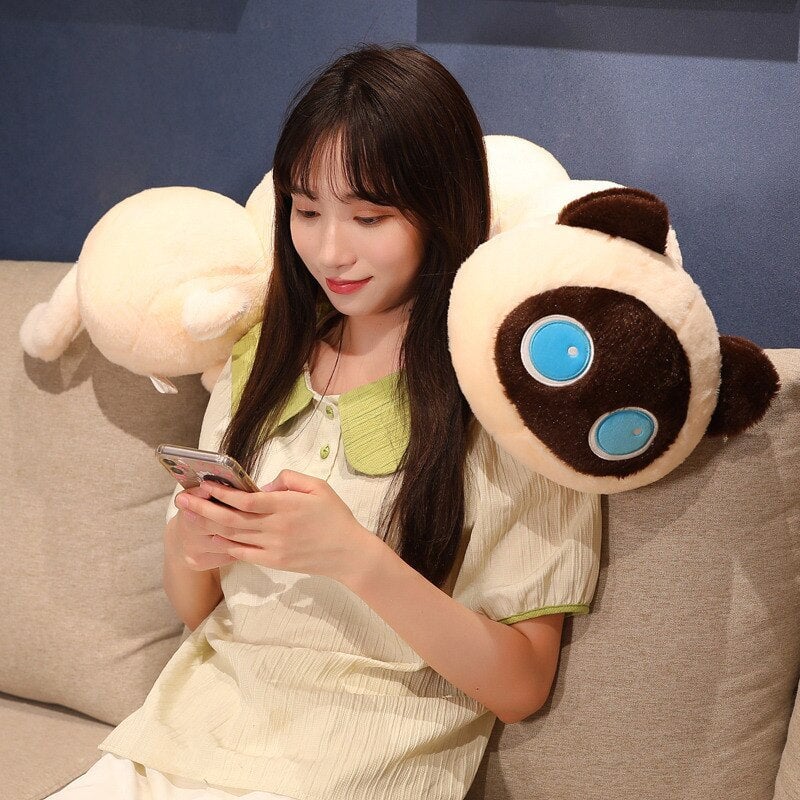 Maliben | Long Fluffy Cat Caterpillar Plushies