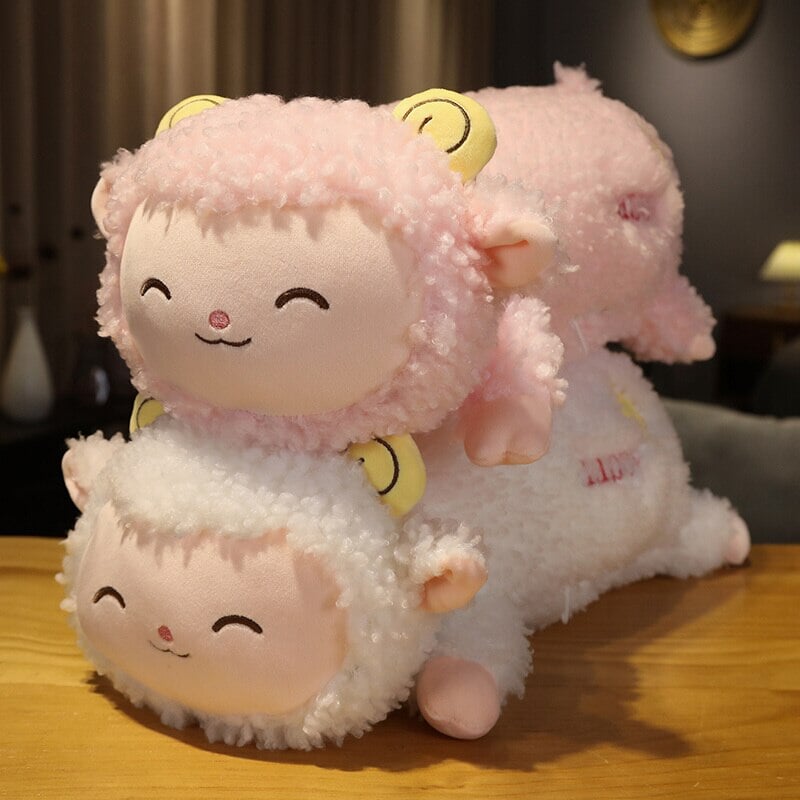 Maliben | Long Fluffy 'Happy' Alpaca Llama Plush
