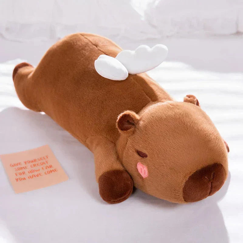 Maliben | Long Kawaii Angel Capybara Plushies