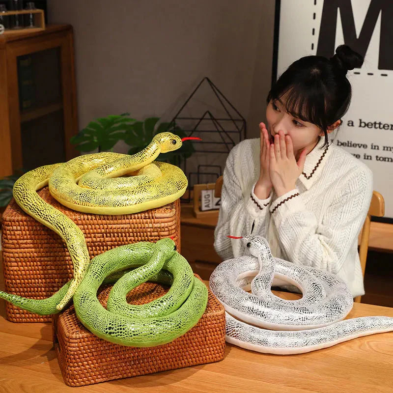 Maliben | Long Shiny Snake Plushies