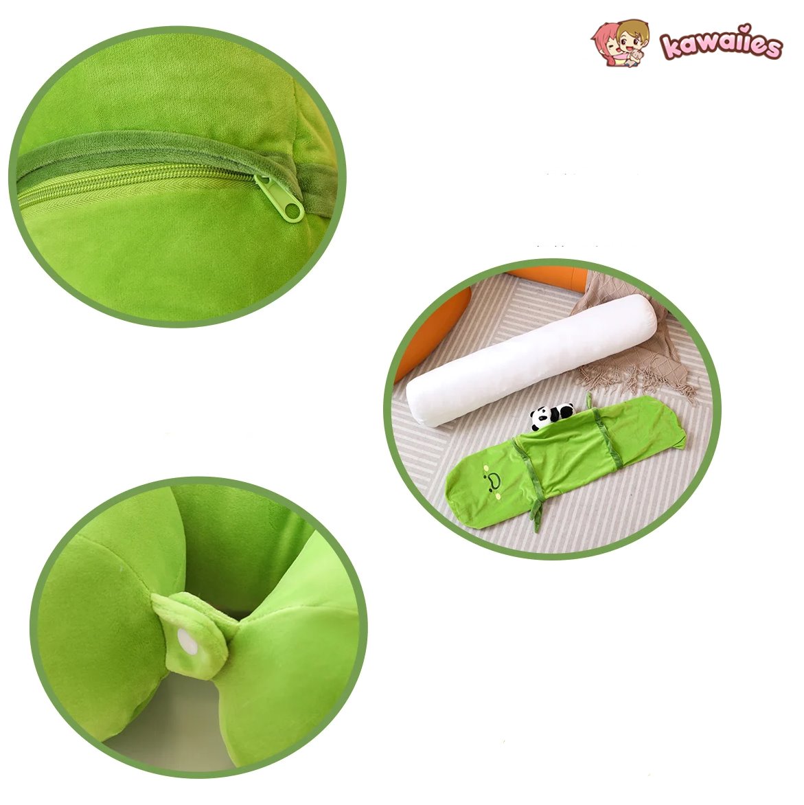Maliben | Long Snuggly Bamboo Panda Plushie