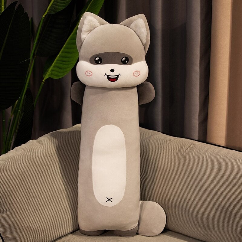 Maliben | Long Snuggly Cat And Raccoon Plushies