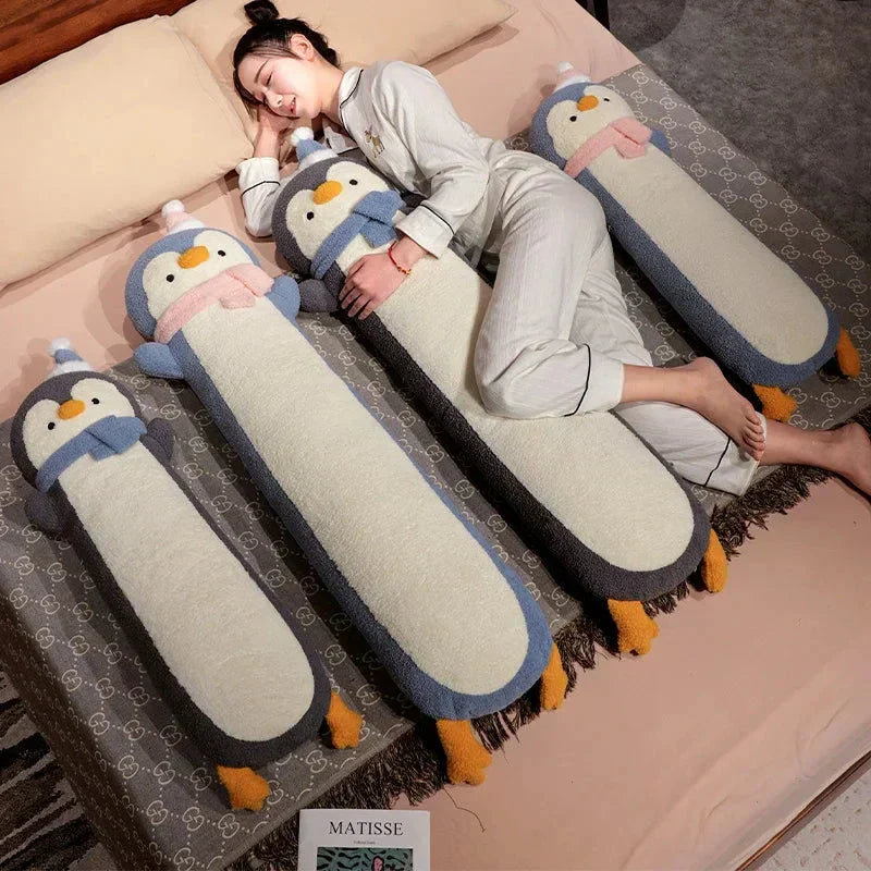 Maliben | Long Snuggly Fluffy Penguin Plushies