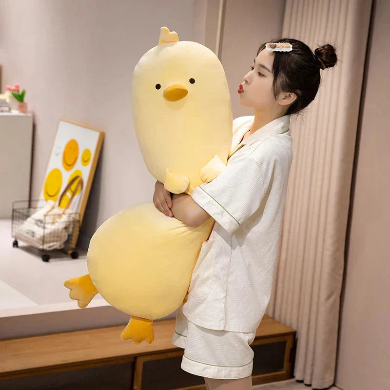 Maliben | Long Snuggly Yellow Duck Plushie