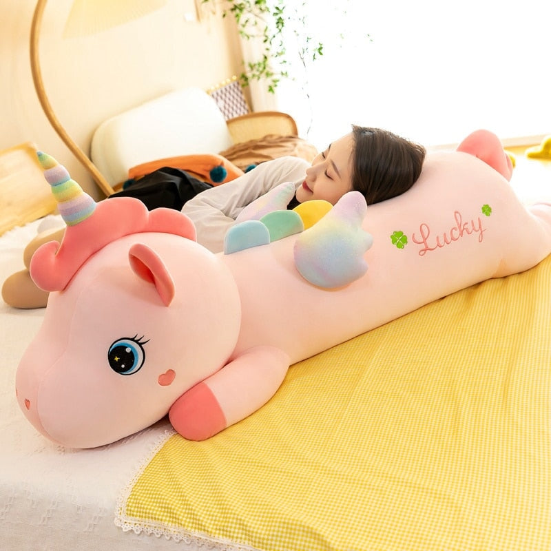Maliben | Lucky The Long Pink Unicorn Plushie