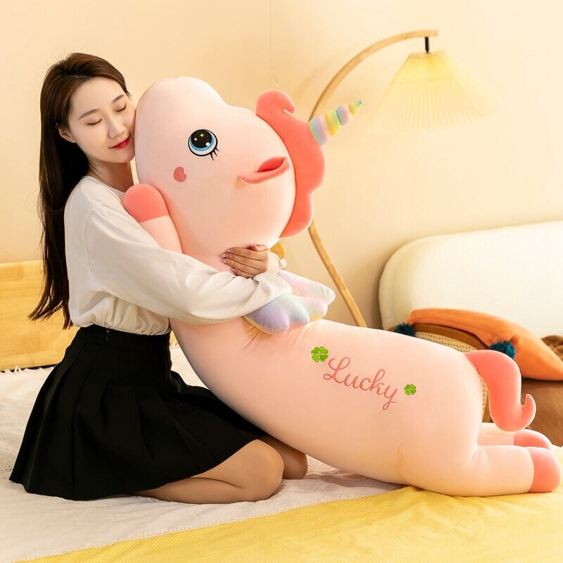 Maliben | Lucky The Long Pink Unicorn Plushie