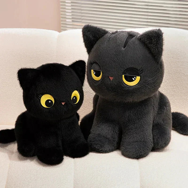 Maliben | Luna & Misty The Fluffy Sitting Cat Plushies