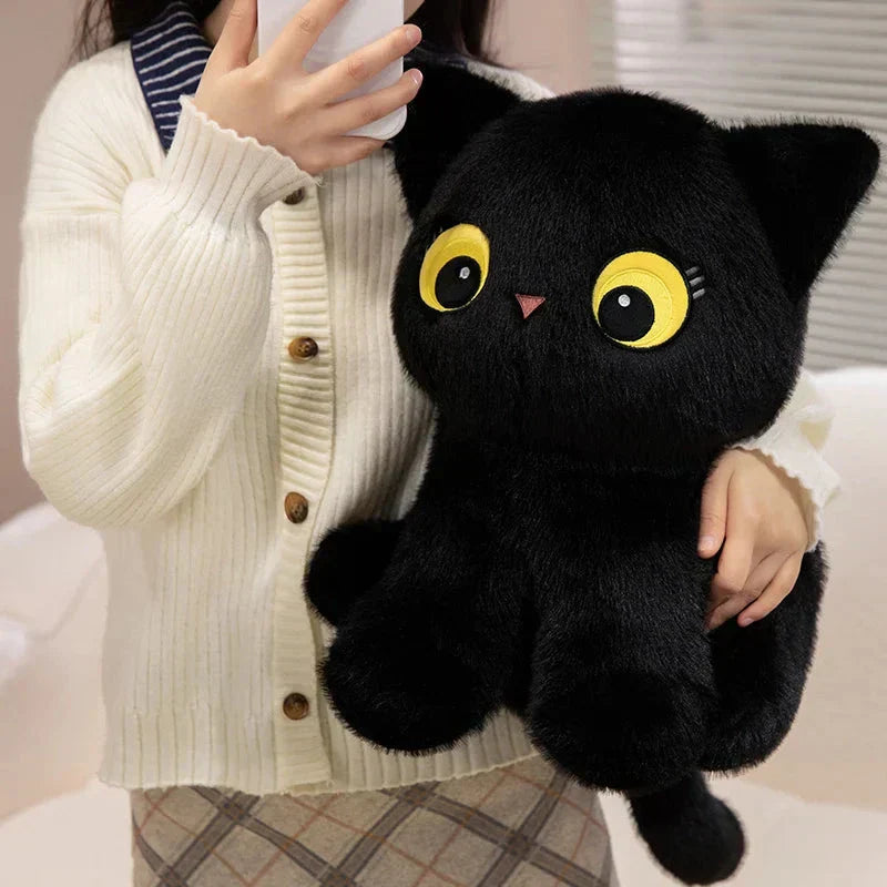 Maliben | Luna & Misty The Fluffy Sitting Cat Plushies