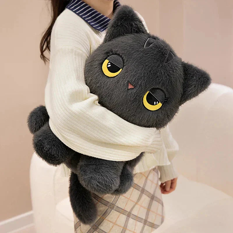 Maliben | Luna & Misty The Fluffy Sitting Cat Plushies