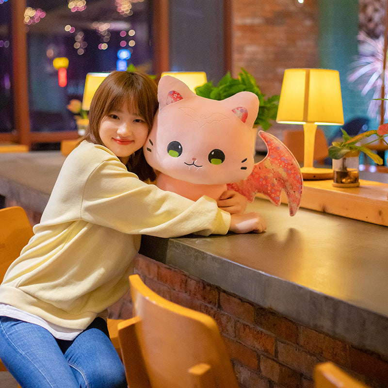 Maliben | Luna & Solis The Kawaii Sakura Cats With Wings Plushies